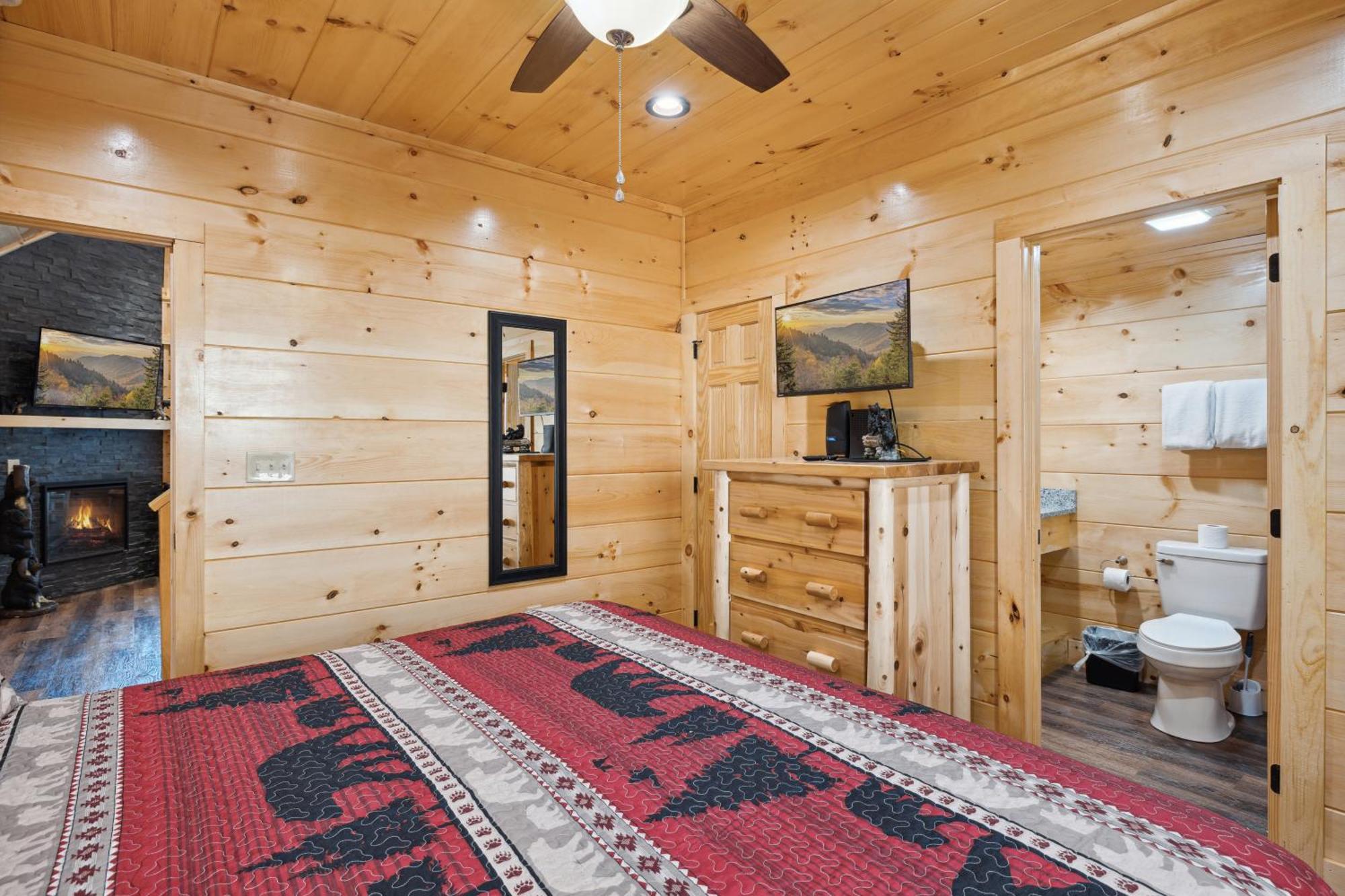 The 3 Bears Is A Newly Built 3 Bedroom Cabin Only 3 Minutes From The Parkway! بيدجن فورج المظهر الخارجي الصورة